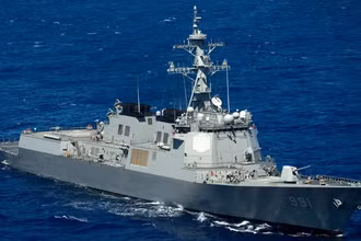 Một khu trục hạm Aegis của Hải quân Hàn Quốc. (Nguồn: seaforces.org/TTXVN)