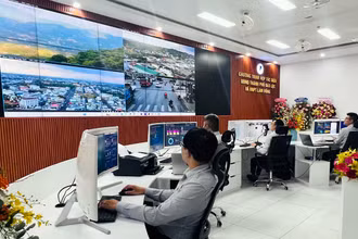 Trung tâm IOC TP Bảo Lộc có 9 hệ sinh thái và hệ thống giám sát hiện đại.