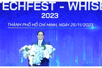 Thủ tướng Phạm Minh Chính phát biểu tại sự kiện.