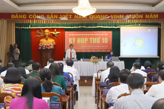 Quang cảnh kỳ họp thứ 10, Hội đồng nhân dân tỉnh Đồng Nai.