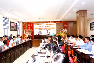 Quang cảnh hội thảo.