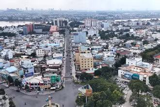Một góc thành phố Biên Hòa, tỉnh Đồng Nai.