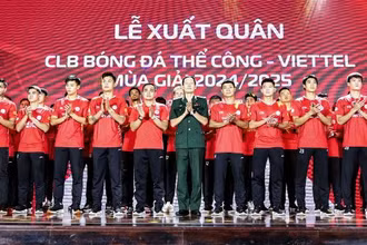 Đội hình CLB Thể Công-Viettel tham dự mùa giải mới sẽ gồm 29 cầu thủ kể cả ngoại binh.