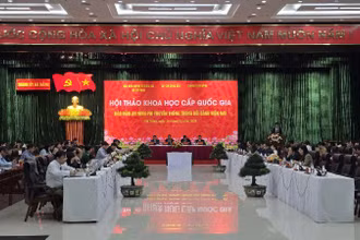 Hơn 150 đại biểu tham dự Hội thảo về bảo đảm an ninh phi truyền thống.