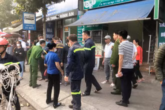 Hiện trường vụ việc.