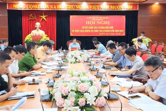 Thành viên Ban Chỉ đạo 09 tham dự Hội nghị.