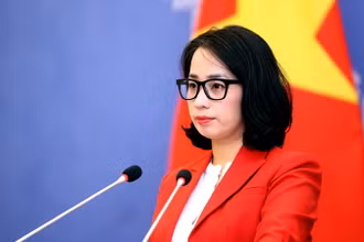 Người phát ngôn Bộ Ngoại giao Việt Nam Phạm Thu Hằng. (Ảnh: Bộ Ngoại giao Việt Nam)