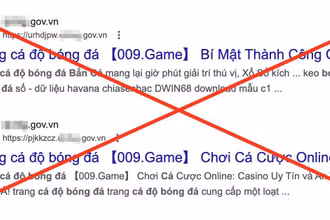 Cảnh báo thủ đoạn tấn công chèn backlink trên trang thông tin điện tử của cơ quan Nhà nước