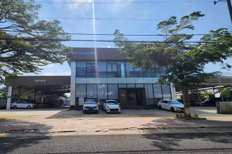 Doanh nghiệp xây dựng công trình bãi đậu xe hơn 1 nghìn m2 không phép, sai phép. 