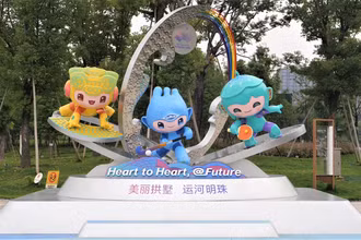 Thành phố Hàng Châu sẵn sàng cho ASIAD 19.