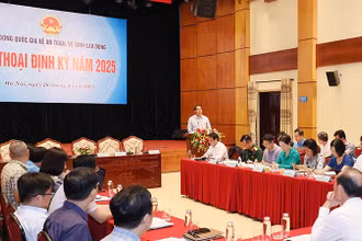 Quang cảnh đối thoại. (Ảnh Moha)
