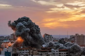 [Video] Israel tiếp tục không kích gần Dinh Tổng thống Syria