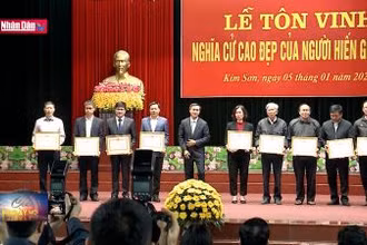 Tôn vinh nghĩa cử cao đẹp của người hiến giác mạc