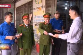 Đoàn thanh niên chung tay giữ vững an ninh trật tự