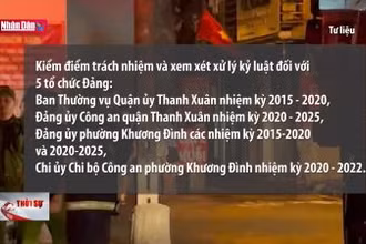 Xem xét kỷ luật 28 Đảng viên trong vụ cháy chung cư mini tại Hà Nội