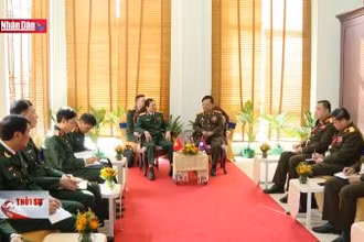 Gặp gỡ song phương giữa Bộ Quốc phòng Việt Nam và Lào, Campuchia