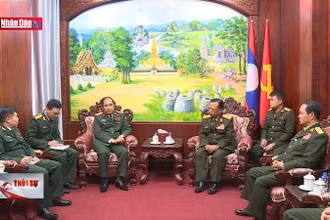 Chúc mừng Kỷ niệm 75 năm Ngày thành lập Quân đội nhân dân Lào