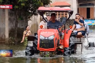 Nhiều địa bàn ngoại thành vẫn ngập sâu