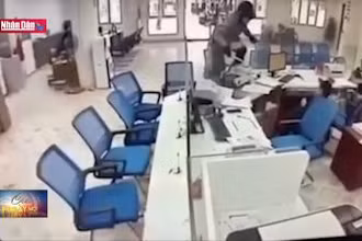 Khẩn trương truy bắt các đối tượng cướp ngân hàng tại Nghệ An