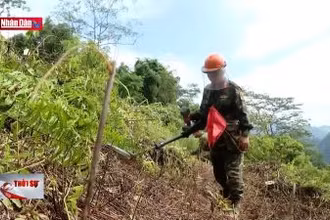Kiểm tra công tác rà phá bom mìn, vật nổ