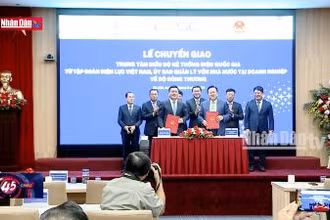 Bàn giao Trung tâm Điều độ hệ thống Điện Quốc gia về Bộ Công thương