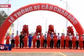 An Giang thông xe cầu Châu Đốc