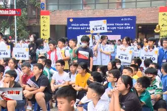 Gần 4000 em học sinh kiểm tra đánh giá năng lực vào lớp 6