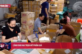 Cảnh báo ma trận mỹ phẩm giả