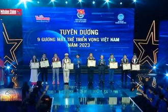Tuyên vinh các gương mặt trẻ Việt Nam tiêu biểu năm 2023