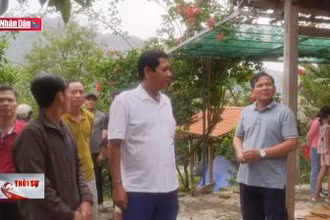 Điều tra nguyên nhân vụ nổ mìn làm đá rơi sập nhà dân