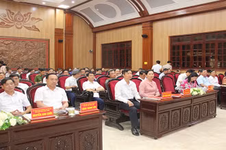 Các đại biểu dự hội nghị.