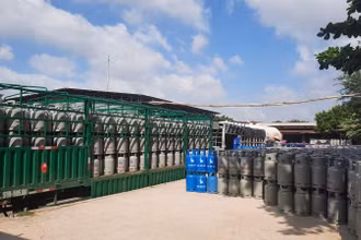 Giá gas tại Thành phố Hồ Chí Minh ở mức 441.000-479.000 đồng/bình 12kg, tuỳ thương hiệu.