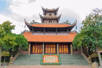 Chùa Tiêu Dao (xã Bát Tràng, huyện Gia Lâm, Hà Nội) ghi dấu tinh hoa làng gốm Giang Cao và Bát Tràng.