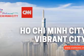 Thành phố Hồ Chí Minh lần đầu quảng bá du lịch trên kênh truyền hình CNN. (Ảnh: Sở Du lịch cung cấp).