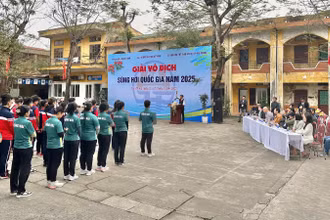 Lễ khai mạc Giải vô địch súng hơi Quốc gia năm 2025.