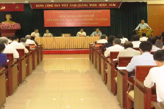 Quang cảnh hội nghị.
