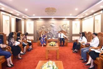Ban Tuyên giáo và Dân vận Trung ương tổ chức buổi làm việc với Quỹ Nhi đồng Liên hợp quốc tại Việt Nam.