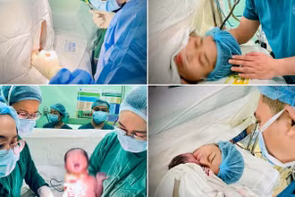 Chị T. được gây tê ngoài màng cứng và phẫu thuật lấy thai thành công tại bệnh viện Từ Dũ.