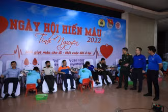 Ngày hội Hiến máu tình nguyện năm 2022 tại Cảng Hàng không quốc tế Nội Bài 