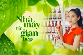 Nhà máy từ... gian bếp