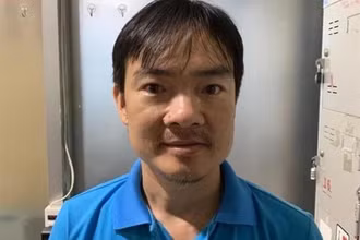 Bị can Hồ Đình Thái Hòa.