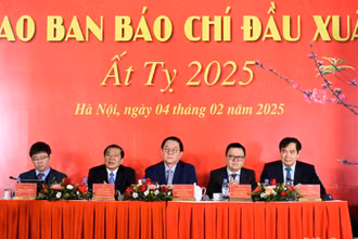 [Ảnh] Hội nghị giao ban báo chí đầu Xuân Ất Tỵ 2025