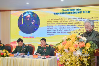 Nhà văn Chu Lai chia sẻ tâm huyết về đề tài người lính và chiến tranh cách mạng.