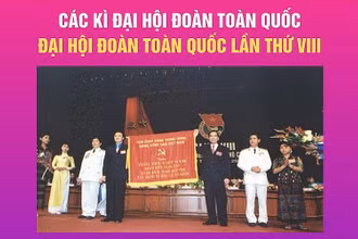[Infographic] Đại hội Đoàn toàn quốc lần thứ VIII