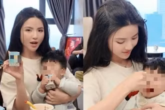 Chu Thanh Huyền đã xin lỗi sau khi bị tố quảng cáo sữa sai sự thật, song thái độ của cô không được số đông dân mạng chấp nhận.(Ảnh chụp màn hình)