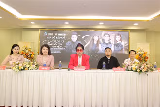 Họp báo giới thiệu liveshow “Nỗi nhớ và thanh xuân”. (Ảnh: Hòa Nguyễn)