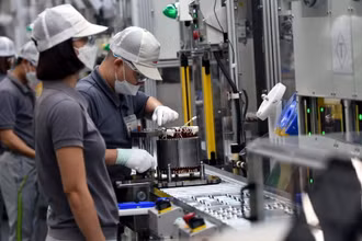 Sản xuất tại một doanh nghiệp FDI ở Đồng Nai.