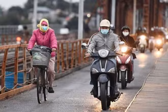 Khu vực Hà Nội sáng sớm và đêm trời lạnh. (Ảnh: minh họa)