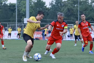 Khai mạc vòng chung kết Giải bóng đá báo chí toàn quốc Press Cup 2023. 