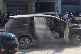 Hiện trường vụ việc.